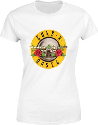 Jhk Guns N' Roses Damska Koszulka M Biały