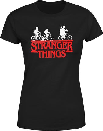 Jhk Stranger Things Damska Koszulka XL Czarny