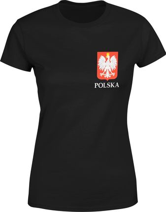Jhk Polska Damska Koszulka S Czarny