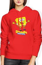Jhk Spongebob Damska Bluza Z Kapturem M Czerwony - zdjęcie 1