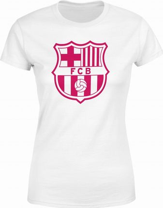 Jhk Fc Barcelona Damska Koszulka M Biały