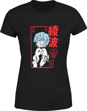 Jhk Rei Ayanami Neon Genesis Evangelion Damska Koszulka S Czarny
