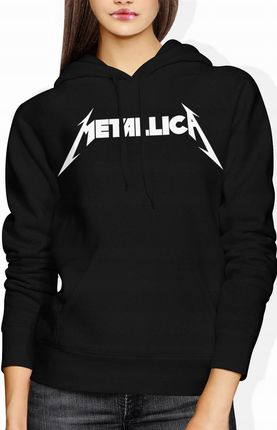 Jhk Metallica Damska Bluza Z Kapturem L Czarny