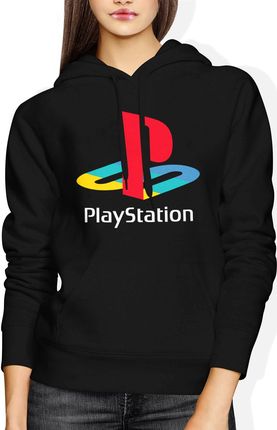 Jhk Playstation Damska Bluza Z Kapturem L Czarny