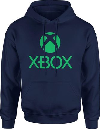 Jhk Xbox Męska Bluza Z Kapturem M Granatowy