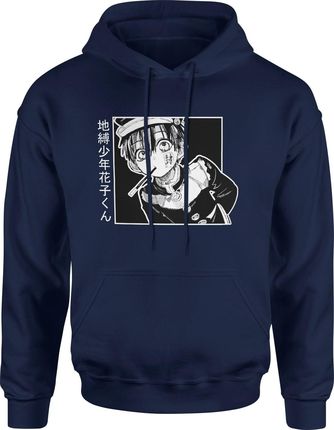 Jhk Hanako Duch Ze Szkolnej Toalety Męska Bluza Z Kapturem S Granatowy