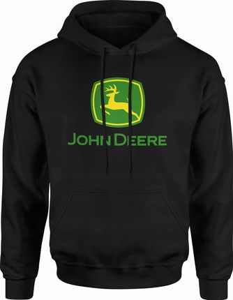 Jhk John Deere Męska Bluza Z Kapturem 3XL Czarny