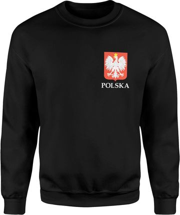 Jhk Polska Męska Bluza S Czarny