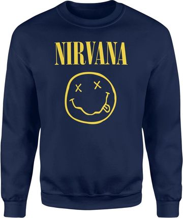 Jhk Nirvana Męska Bluza XL Granatowy