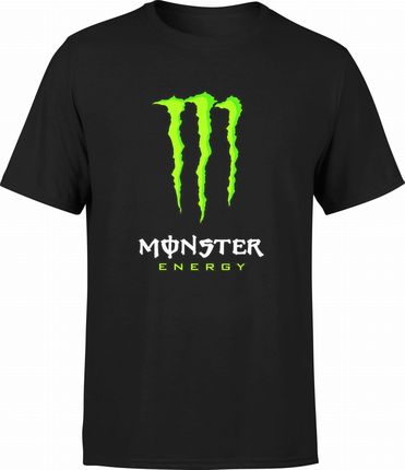 Jhk Monster Energy Drink Męska Koszulka M Czarny