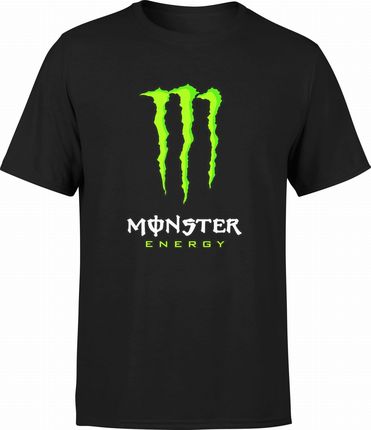 Jhk Monster Energy Drink Męska Koszulka XL Czarny