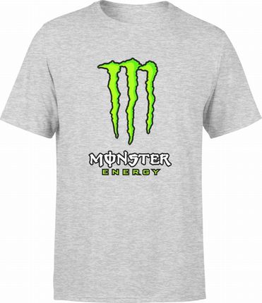 Jhk Monster Energy Drink Męska Koszulka XL Szary