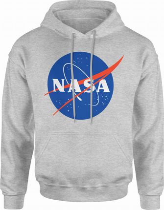 Jhk Nasa Męska Bluza Z Kapturem L Szary