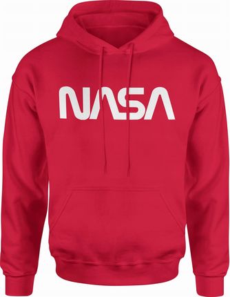 Jhk Nasa Męska Bluza Z Kapturem XL Czerwony