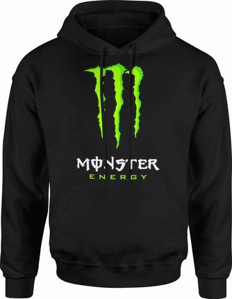 Jhk Monster Energy Drink Męska Bluza Z Kapturem XXL Czarny