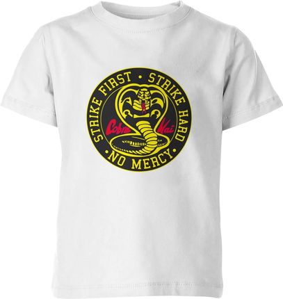 Jhk Cobra Kai Dziecięca Koszulka 128 Biały
