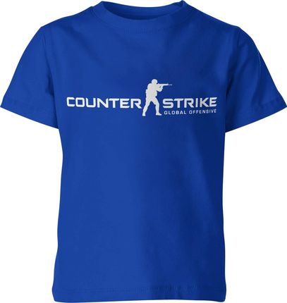 Jhk Counter-Strike Dziecięca Koszulka 128 Niebieski