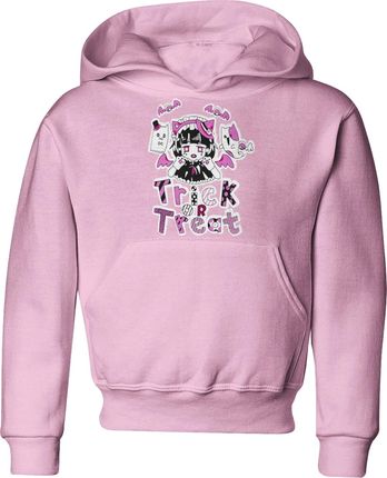 Jhk Trick Or Treat Dziecięca Bluza Z Kapturem 140 Różowy