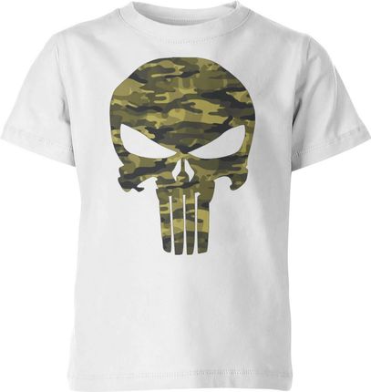 Jhk Punisher Moro Dziecięca Koszulka 128 Biały