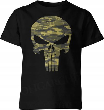 Jhk Punisher Moro Dziecięca Koszulka 152 Czarny
