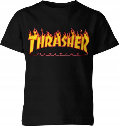 Jhk Thrasher Dziecięca Koszulka 128 Czarny