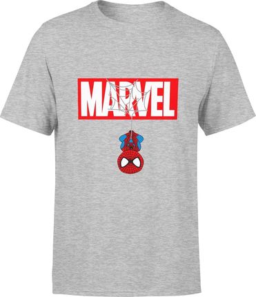 Jhk Spider Man Marvel Męska Koszulka S Szary