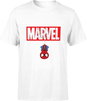 Jhk Spider Man Marvel Męska Koszulka M Biały