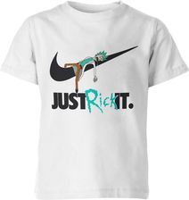 Jhk Rick I Morty Just Rick It Dziecięca Koszulka 152 Biały