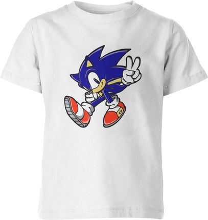 Jhk Sonic Dziecięca Koszulka 128 Biały