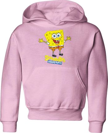 Jhk Spongebob Dziecięca Bluza Z Kapturem 134 Różowy