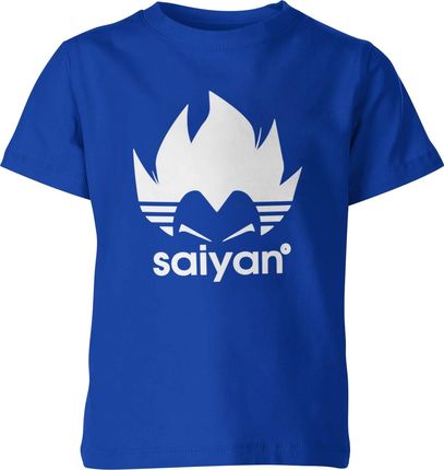 Jhk Dragon Ball Saiyan Dziecięca Koszulka 140 Niebieski