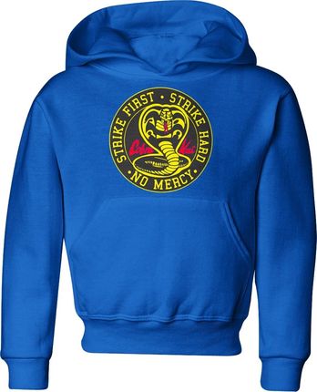 Jhk Cobra Kai Dziecięca Bluza Z Kapturem 152 Niebieski