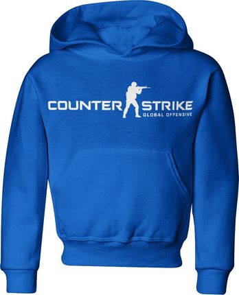 Jhk Counter-Strike Dziecięca Bluza Z Kapturem 122 Niebieski