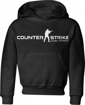 Jhk Counter-Strike Dziecięca Bluza Z Kapturem 152 Czarny