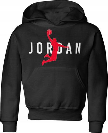 Jhk Michael Jordan Dziecięca Bluza Z Kapturem 122 Czarny