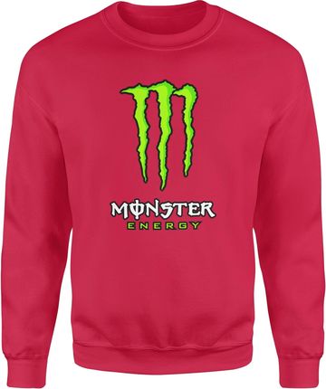 Jhk Monster Energy Drink Męska Bluza M Czerwony