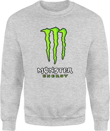 Jhk Monster Energy Drink Męska Bluza L Szary