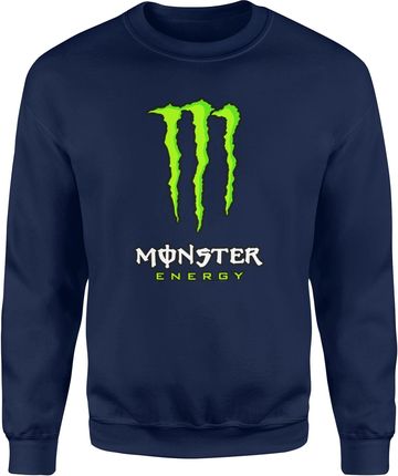 Jhk Monster Energy Drink Męska Bluza XL Granatowy