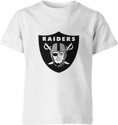 Jhk Raiders Nfl Dziecięca Koszulka 128 Biały