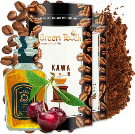 Progressive Kawa ziarnista Wiśniowo-rumowa (Torebka 200g (-8%), Pakowanie standardowe)