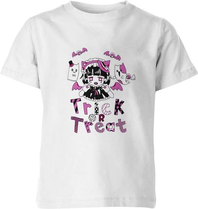 Jhk Trick Or Treat Dziecięca Koszulka 140 Biały