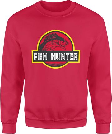 Jhk Fish Hunter Męska Bluza S Czerwony