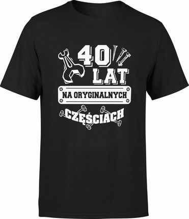 Jhk 40 Lat Męska Koszulka XL Czarny