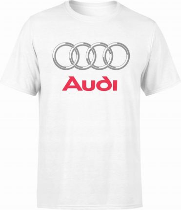 Jhk Audi Męska Koszulka M Biały