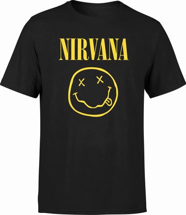 Jhk Nirvana Męska Koszulka S Czarny
