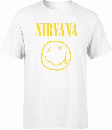 Jhk Nirvana Męska Koszulka M Biały