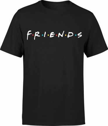 Jhk Friends Przyjaciele Męska Koszulka L Czarny