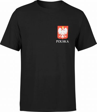 Jhk Polska Męska Koszulka S Czarny