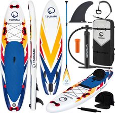 Zdjęcie 4Fizjo Sup Tsunami Paddle Board 320Cm T06 Biały Niebieski Żółty - Skaryszew