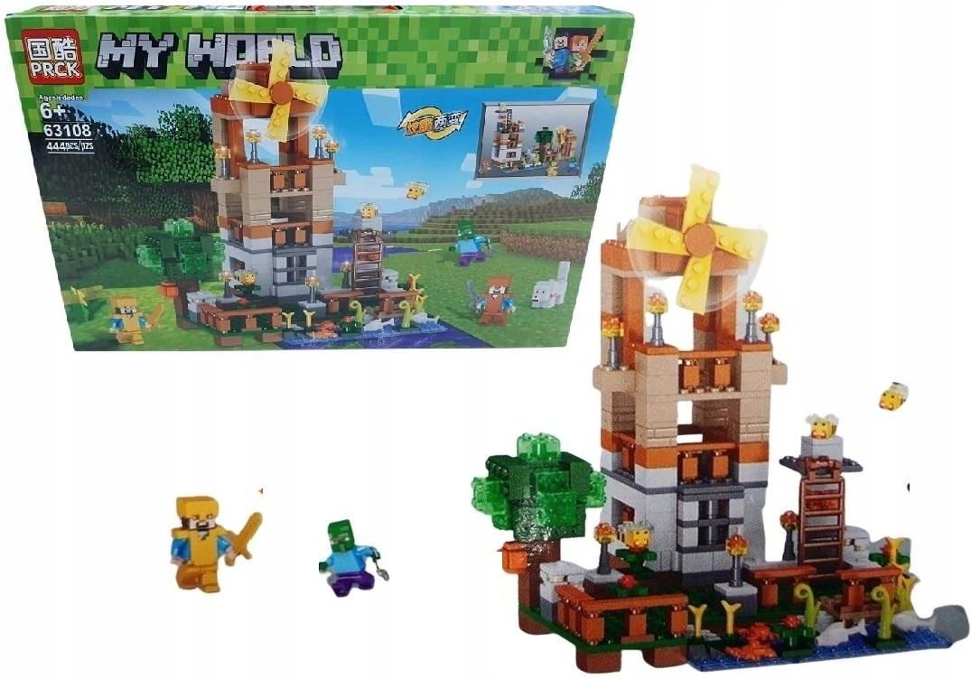 Xs Zestaw Klocków My World Wieża Z Wiatrakiem 444El ceny i opinie